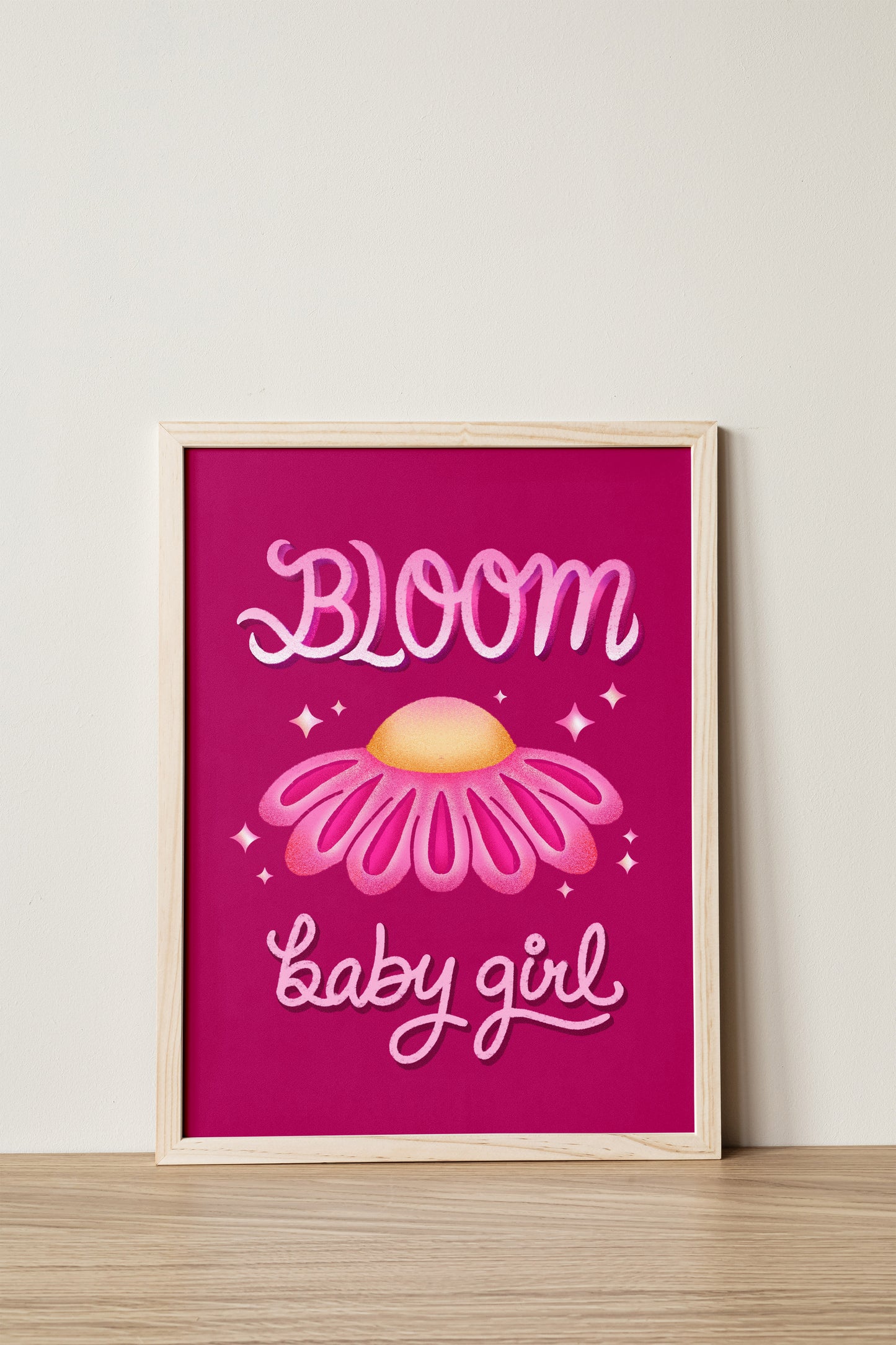 Bloom Baby Girl Print