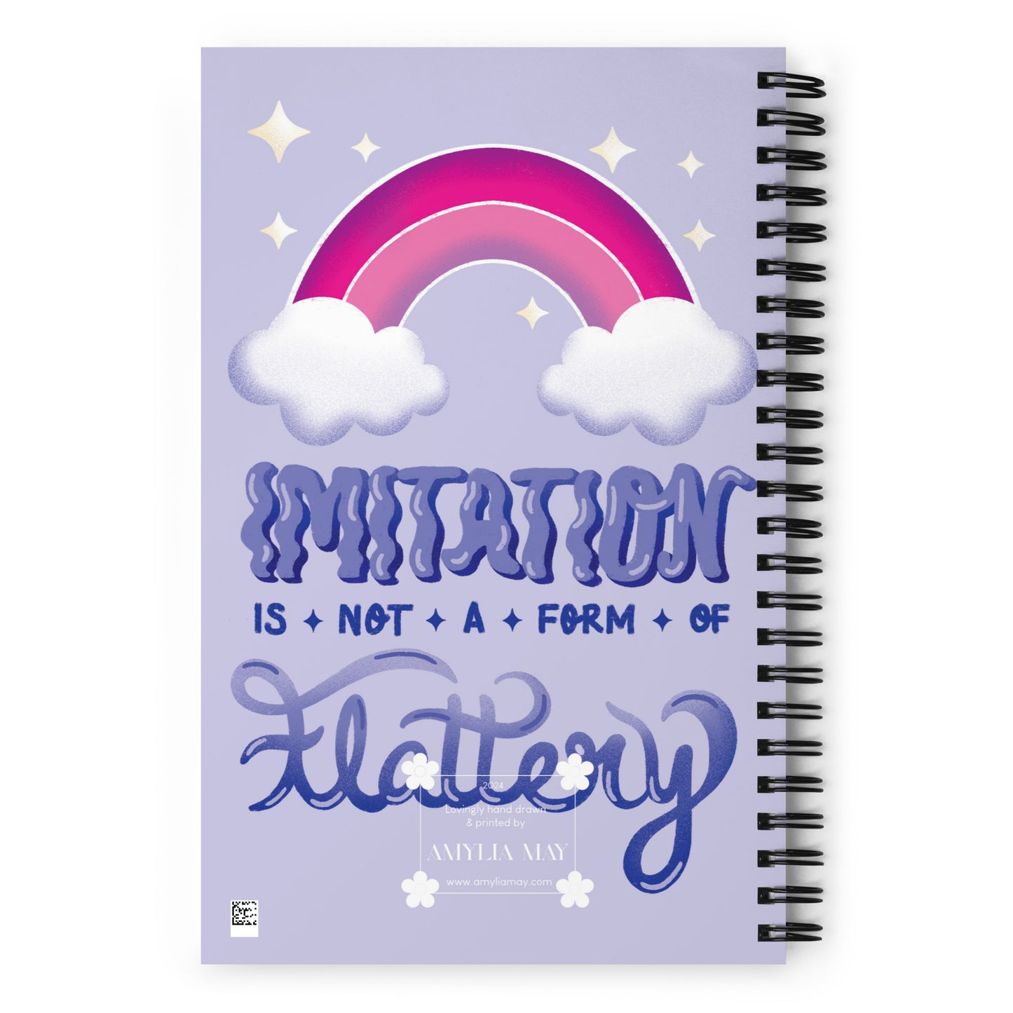 Imitation Is Not A Form Of Flattery Notebook